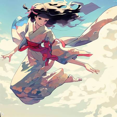 Japanese flying lady anime.jpg